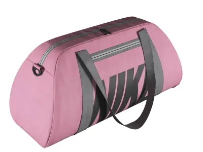 Nike Gym Club Training Duffel Bag Black 3D model