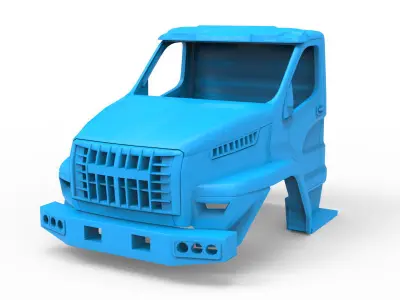 Ural Next Truck Cabin 3D print model
