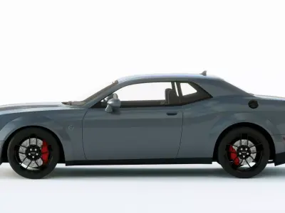 Dodge Challenger SRT Hellcat 2019 3D model