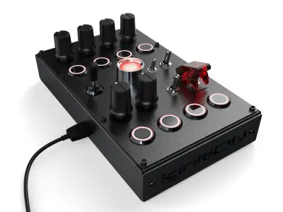 Ignition Controls VR Button Box 3D model