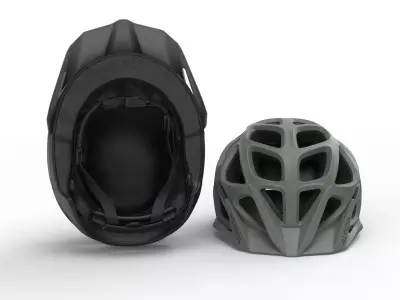 ALPINA Unisex-Adult helmet 3D model