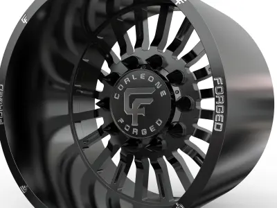 corleone Rear dritto dually wheel  3D print model