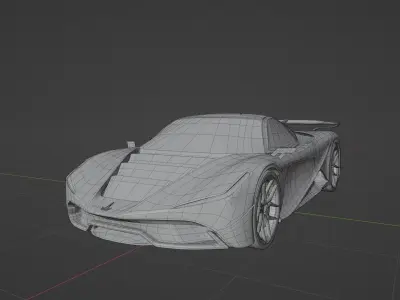 Concept Car - Oliveira 703Ta 3D model
