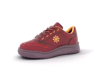 Burgundy Leather Sneaker model pack Low-poly 3D model