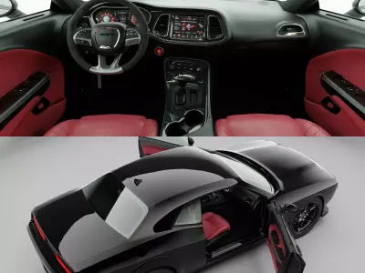 2023 Dodge Challenger SRT Demon 170 3D model