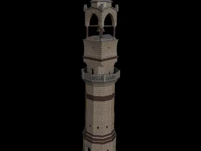 T Tower 3D model
