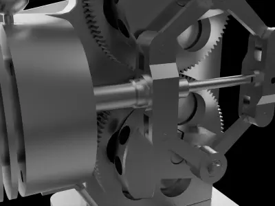 Stirling Engine 3D print model