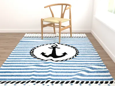 Rugs No 456 Low-poly 3D model