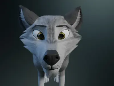 Kodai Wolf 3D model