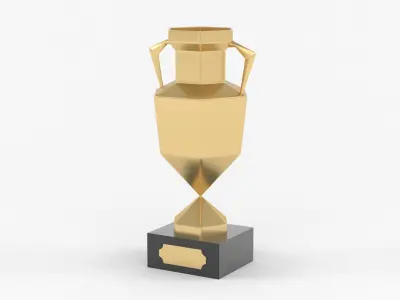 Trophy Cups 3D model 21