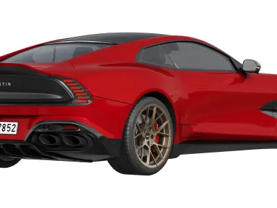 Aston Martin Vanquish 2025 3D model