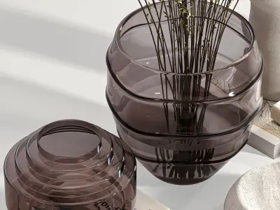 Decorative set 24 3D model