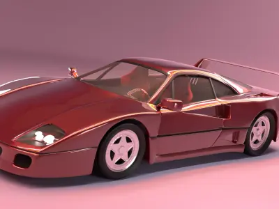 Ferrari F40 3D model