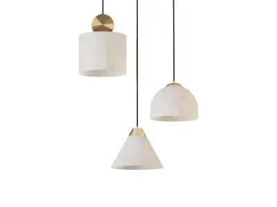 Brixen-b Pendant light 3D model