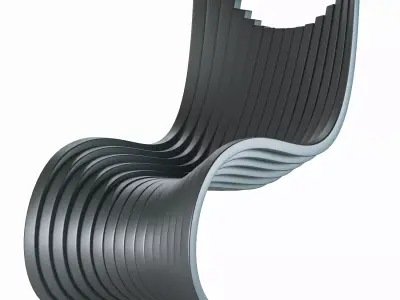 Parametric Chair  Free low-poly 3D model