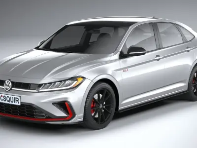Volkswagen Jetta GLI 2025 3D model