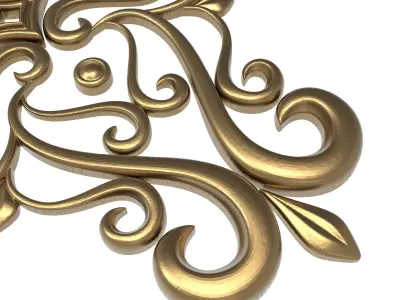  decorative pattern ready for 3D printing 3D model 23