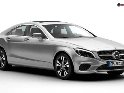 Mercedes CLS Class 2015 3D model
