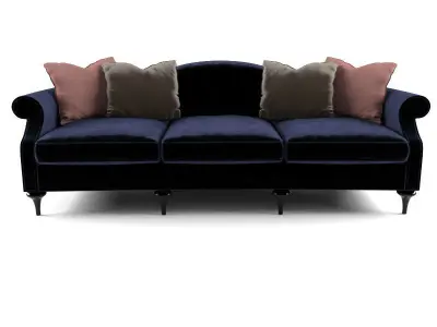 Christopher sofa Low-poly 3D model