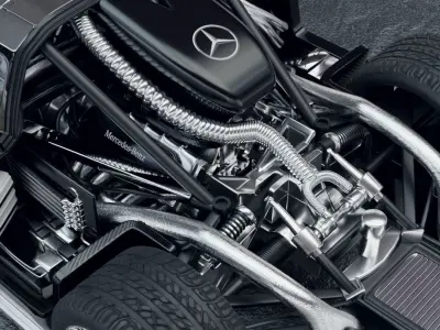 Mercedes CLK GTR 3D model