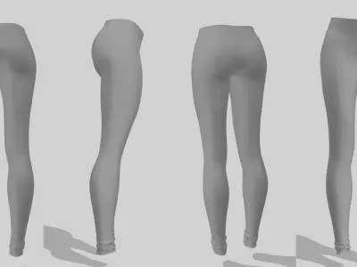 Leggings vol 01 Urban Collection 3D model
