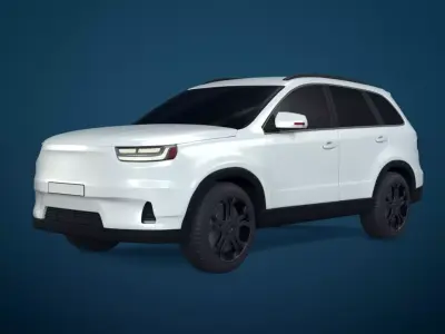 Generic SUV Car 3D model