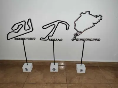 NURBURGRING NORDSCHLEIFE TRACK 3D print model
