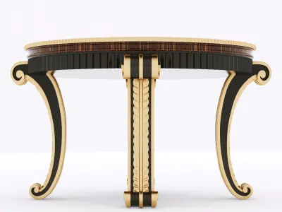 Francesco Molon F500 center table TULIPE 3D model