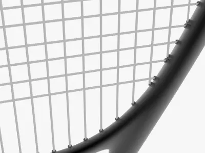 Tennis Racquet 3D model