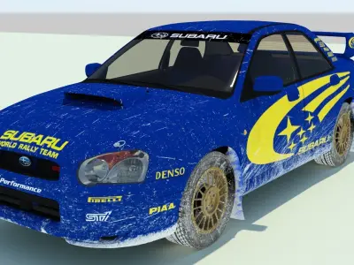 Subaru Impreza Rally  3D model