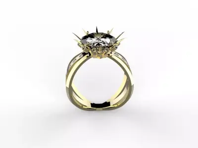 Thorn Ring 3D print model