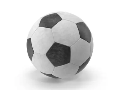 Soccer Ball Low-poly 3D model