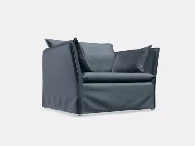 BACKSALEN Cover for 15-seat armchair 1 3D model