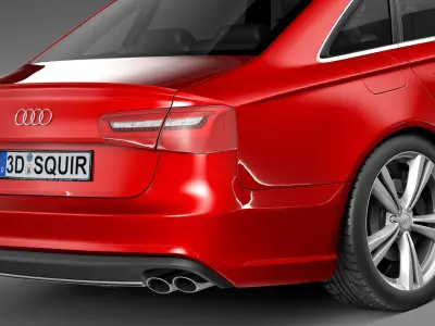 Audi S6 2013 3D model