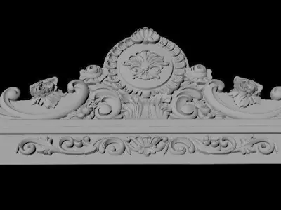 dekor ornament 3D model 19