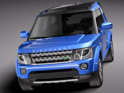 Land Rover Discovery 2014 3D model