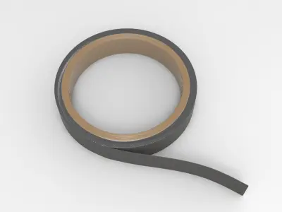 Bury Tape Low-poly 3D model