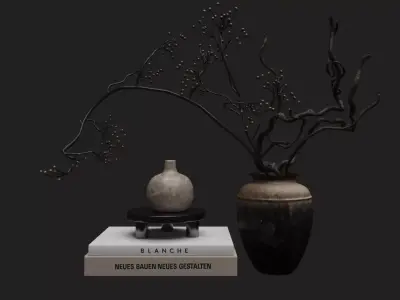 wabisabi Decorative Objects Collection 3D model