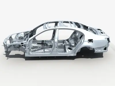 Car Frame 03 3D model