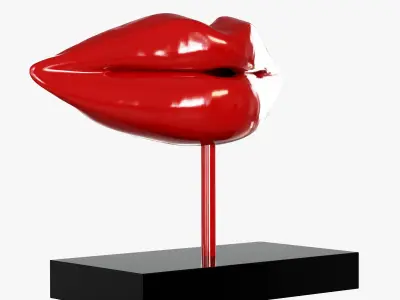 Figurine Lips 3D model