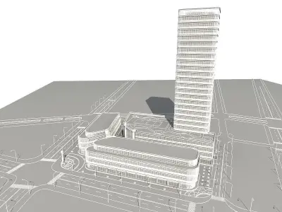 Building 100 3D model