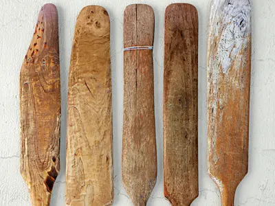 Oars by Like Lodka 3D model