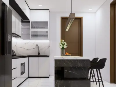 Tropical House Design 3D model