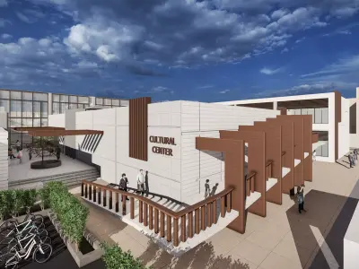 Cultural Educational Complex Design  3D model