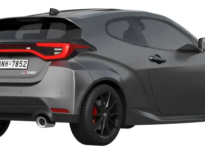 Toyota GR Yaris 2024 3D model