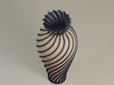 Vase 01 3D model purchase