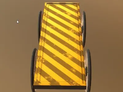Four wheeler 3D model