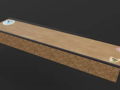 Practice Skate Box Free low-poly 3D model