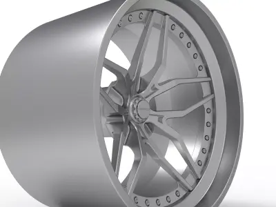 FORGELINE AL304  WHEEL 3D PRINT MODEL 3D print model