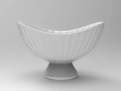 Puli Vase Low-poly 3D model